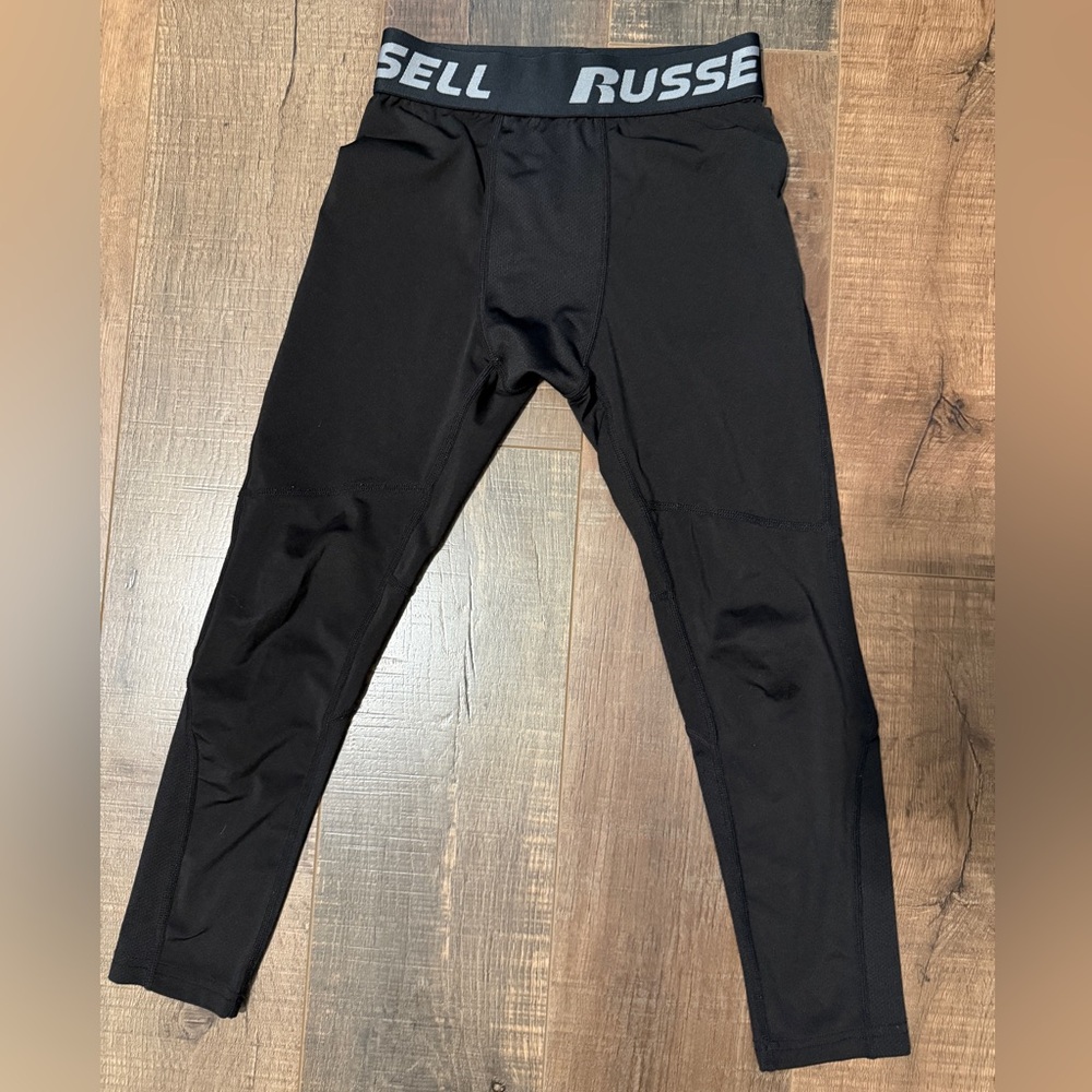 Russell Athletic Black Kids Leggings‎